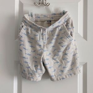 Old Navy Shark Fabric Shorts, Size Small
